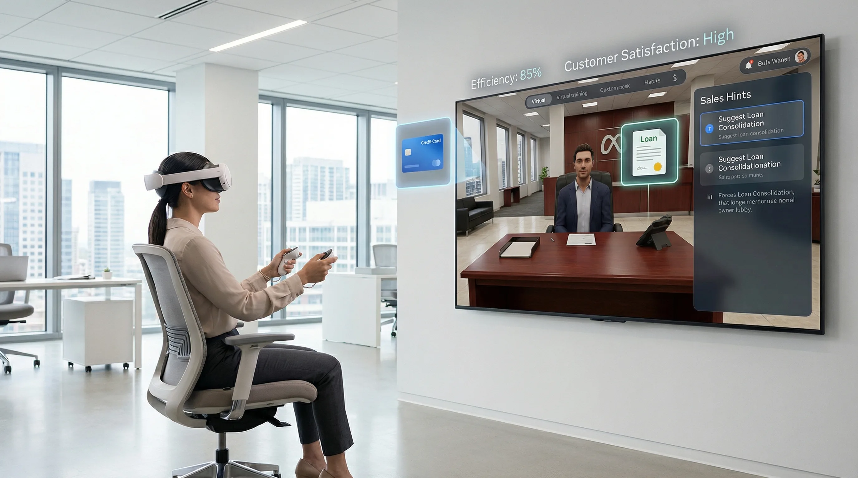 VR Client Advisory for Banking
