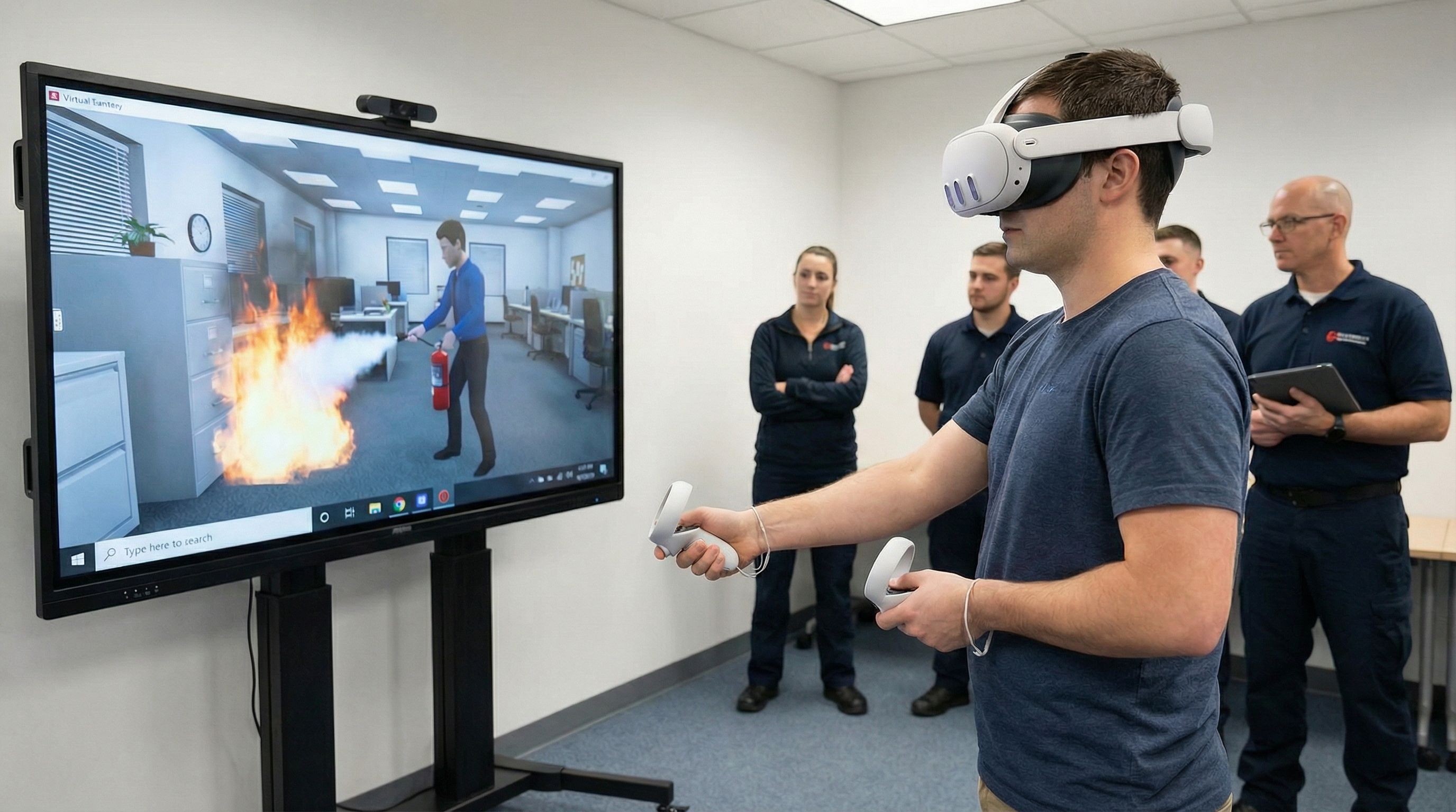 Fire Extinguisher Skills Training